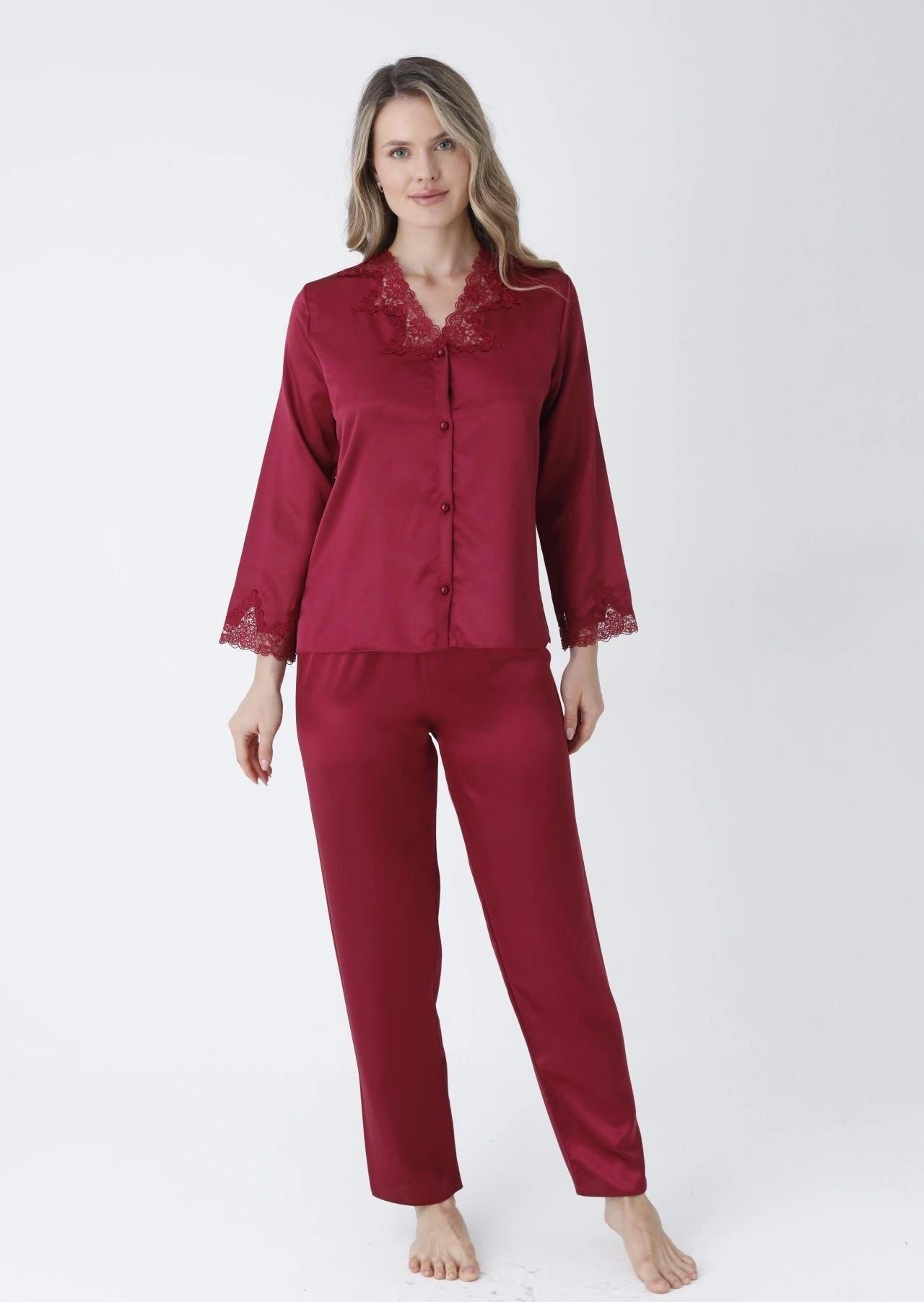 ✨ Zanivah 6-Piece Luxe Satin Silk Loungewear Set