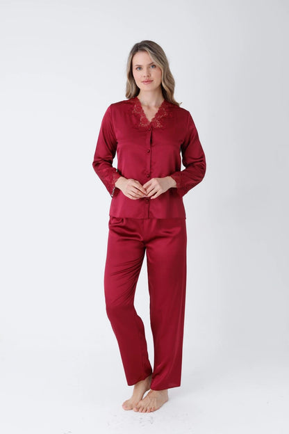 ✨ Zanivah 6-Piece Luxe Satin Silk Loungewear Set